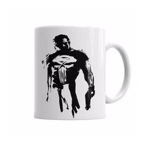 Baskı Dükkanı KB4199 Punisher Mota Porselen Kupa Bardak