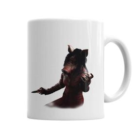 Baskı Dükkanı KB4214 The Pig Amanda Young Porselen Kupa Bardak