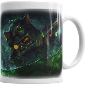 Baskı Dükkanı KB4232 Teemo Porselen Kupa Bardak