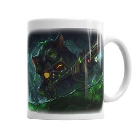 Baskı Dükkanı KB4232 Teemo Porselen Kupa Bardak