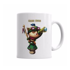 Baskı Dükkanı KB4233 Teemo Lol Porselen Kupa Bardak
