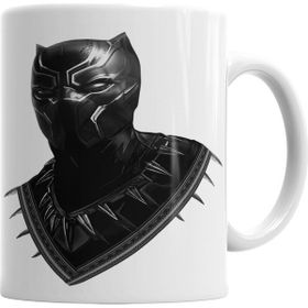 Baskı Dükkanı KB4235 Tchalla Pantera Negra Porselen Kupa Bardak