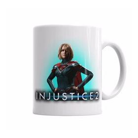Baskı Dükkanı KB4243 Supergirl Injustice Porselen Kupa Bardak