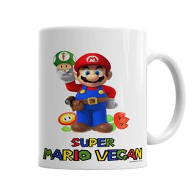 Baskı Dükkanı KB4249 Super Mario Vegan Porselen Kupa Bardak