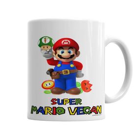 Baskı Dükkanı KB4249 Super Mario Vegan Porselen Kupa Bardak