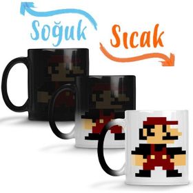 Baskı Dükkanı KB4251 Super Mario Bros Porselen Kupa Bardak