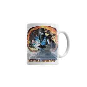Baskı Dükkanı KB4253 Sub Zero Mortal Kombat Game Porselen Kupa Bardak
