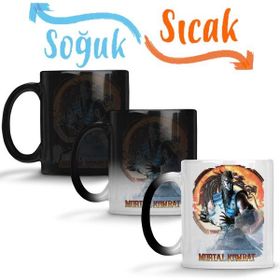 Baskı Dükkanı KB4253 Sub Zero Mortal Kombat Game Porselen Kupa Bardak