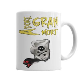 Baskı Dükkanı KB4254 Sudden Death Rune Adori Gran Mort Porselen Kupa Bardak