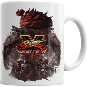 Baskı Dükkanı KB4256 Street Fighter V Porselen Kupa Bardak