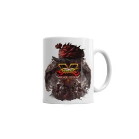 Baskı Dükkanı KB4258 Street Fighter V Arcade Edition Porselen Kupa Bardak