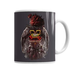 Baskı Dükkanı KB4258 Street Fighter V Arcade Edition Porselen Kupa Bardak