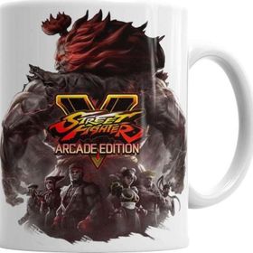Baskı Dükkanı KB4258 Street Fighter V Arcade Edition Porselen Kupa Bardak