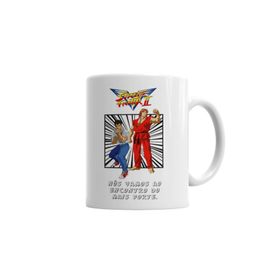 Baskı Dükkanı KB4259 Street Fighter Victory Porselen Kupa Bardak