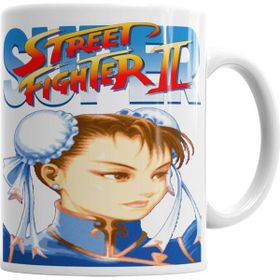 Baskı Dükkanı KB4262 Street Fighter Chunli Porselen Kupa Bardak