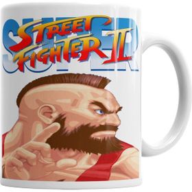 Baskı Dükkanı KB4266 Street Fighter Zangief Porselen Kupa Bardak