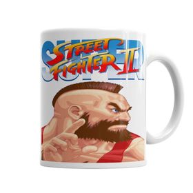 Baskı Dükkanı KB4266 Street Fighter Zangief Porselen Kupa Bardak