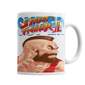 Baskı Dükkanı KB4266 Street Fighter Zangief Porselen Kupa Bardak
