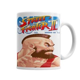 Baskı Dükkanı KB4266 Street Fighter Zangief Porselen Kupa Bardak