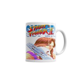 Baskı Dükkanı KB4267 Street Fighter Vega Porselen Kupa Bardak