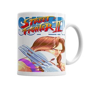 Baskı Dükkanı KB4267 Street Fighter Vega Porselen Kupa Bardak