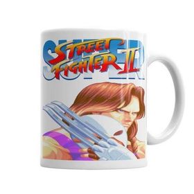 Baskı Dükkanı KB4267 Street Fighter Vega Porselen Kupa Bardak