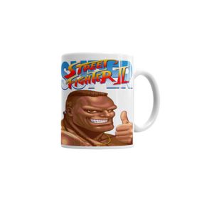 Baskı Dükkanı KB4269 Street Fighter Thunder Hawk 01 Porselen Kupa Bardak
