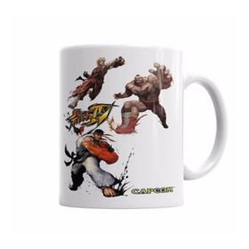 Baskı Dükkanı KB4269 Street Fighter Thunder Hawk 01 Porselen Kupa Bardak
