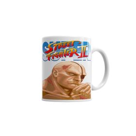 Baskı Dükkanı KB4270 Street Fighter Sagat Porselen Kupa Bardak