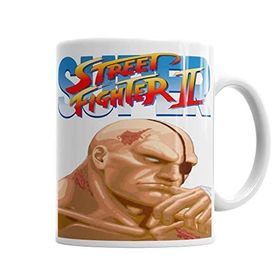 Baskı Dükkanı KB4270 Street Fighter Sagat Porselen Kupa Bardak