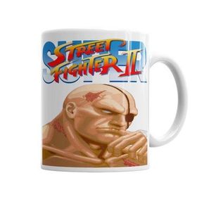 Baskı Dükkanı KB4270 Street Fighter Sagat Porselen Kupa Bardak