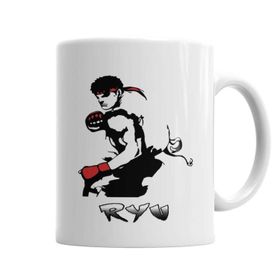 Baskı Dükkanı KB4271 Street Fighter Ryu Porselen Kupa Bardak