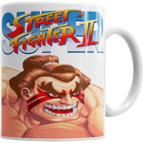 Baskı Dükkanı KB4272 Street Fighter Honda Porselen Kupa Bardak