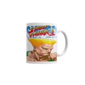 Baskı Dükkanı KB4273 Street Fighter Guile Porselen Kupa Bardak