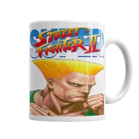 Baskı Dükkanı KB4273 Street Fighter Guile Porselen Kupa Bardak