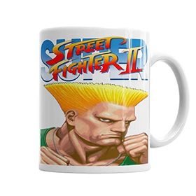 Baskı Dükkanı KB4273 Street Fighter Guile Porselen Kupa Bardak