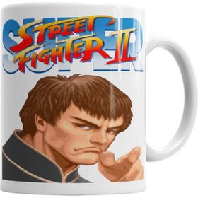 Baskı Dükkanı KB4274 Street Fighter Fei Long Porselen Kupa Bardak