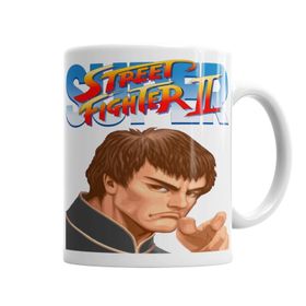 Baskı Dükkanı KB4274 Street Fighter Fei Long Porselen Kupa Bardak