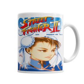 Baskı Dükkanı KB4276 Street Fighter Chunli Porselen Kupa Bardak