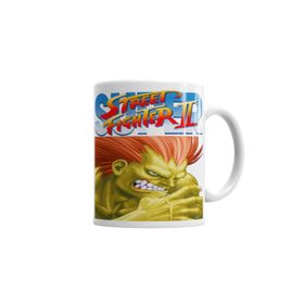 Baskı Dükkanı KB4278 Street Fighter Blanka Porselen Kupa Bardak