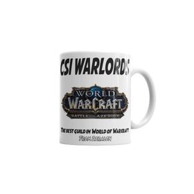 Baskı Dükkanı KB4315 World Of Warcraft Csı Warlords Porselen Kupa Bardak