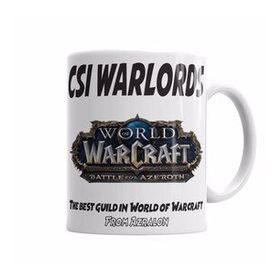 Baskı Dükkanı KB4315 World Of Warcraft Csı Warlords Porselen Kupa Bardak