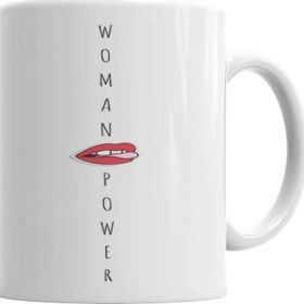 Baskı Dükkanı KB4321 Woman Pwr Porselen Kupa Bardak
