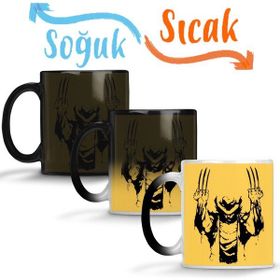Baskı Dükkanı KB4322 Wolverine X Men Porselen Kupa Bardak