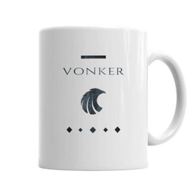 Baskı Dükkanı KB4335 Vonker Overflight Sobrevoo Porselen Kupa Bardak