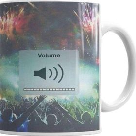 Baskı Dükkanı KB4338 Volume Porselen Kupa Bardak