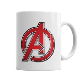 Baskı Dükkanı KB4340 Avengers Marvel Vingadores Porselen Kupa Bardak