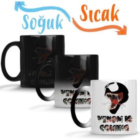 Baskı Dükkanı KB4348 Venom Is Coming Porselen Kupa Bardak