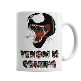 Baskı Dükkanı KB4348 Venom Is Coming Porselen Kupa Bardak