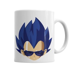 Baskı Dükkanı KB4352 Vegeta De Oculos Porselen Kupa Bardak